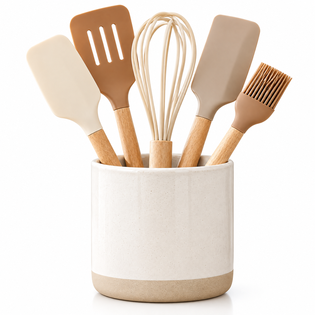 jylnovar™ Bamboo Spoon Rest & Trivet Set