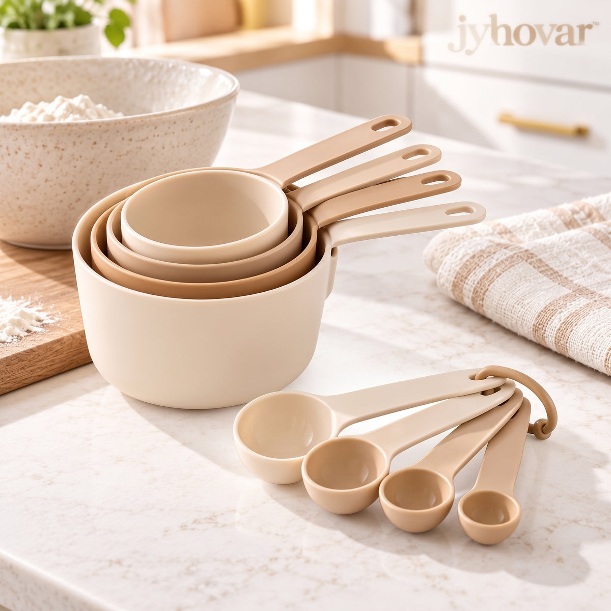 jylnovar™ Glass Oil & Vinegar Dispenser Set