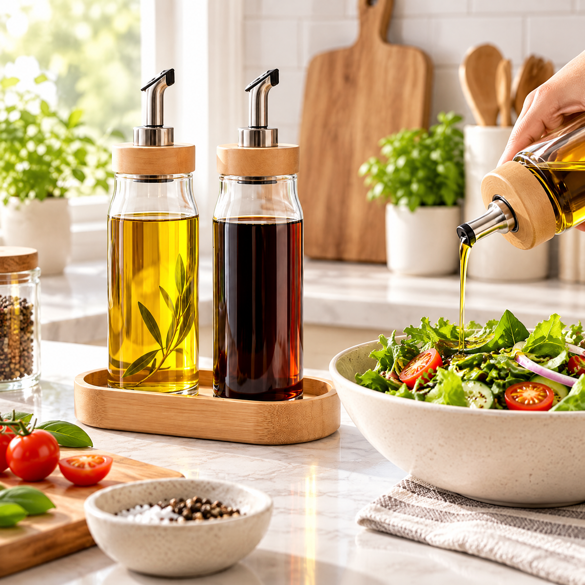 jylnovar™ Sink Caddy with Soap Dispenser Set