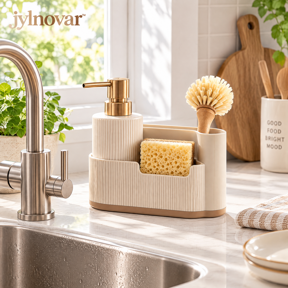 jylnovar™ Neutral Silicone Kitchen Utensil Set